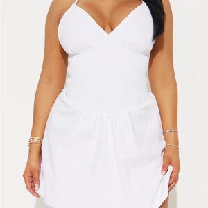 Chic White Mini Dress